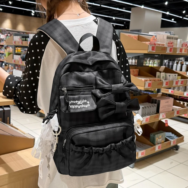 Bogen-verzierte lässige Rucksack Karnz