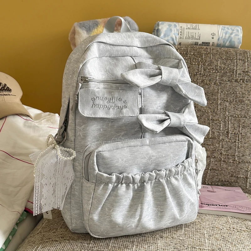 Bogen-verzierte lässige Rucksack Karnz
