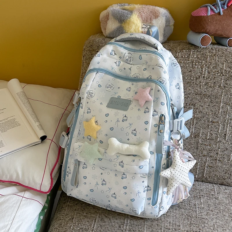Künstlerisch gemusterter Rucksack Karnz