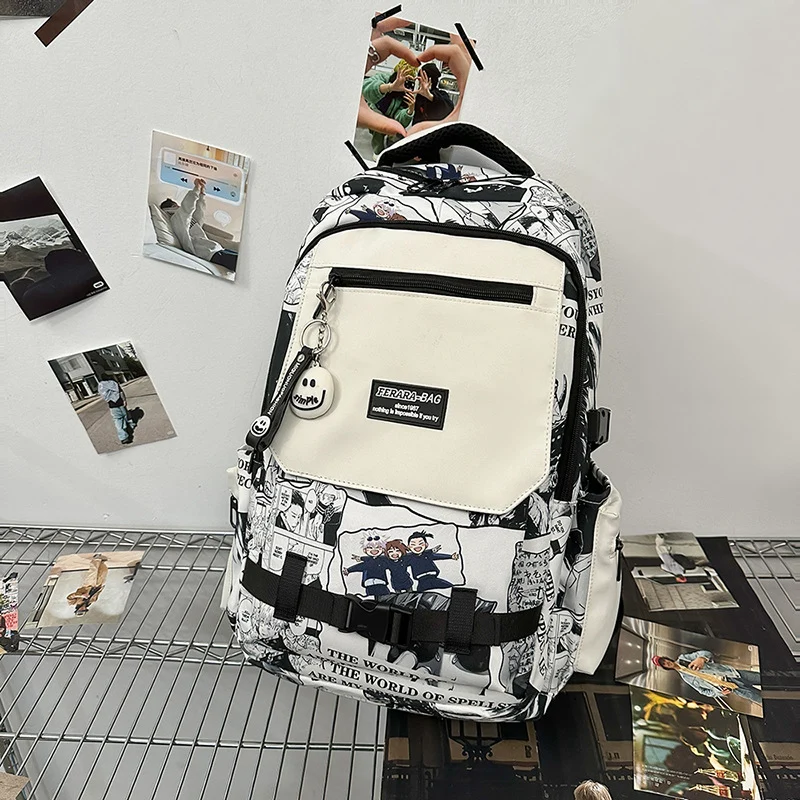 Künstlerischer Grafikdruck Rucksack Karnz
