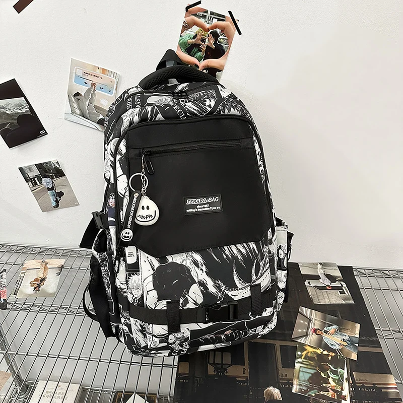 Künstlerischer Grafikdruck Rucksack Karnz