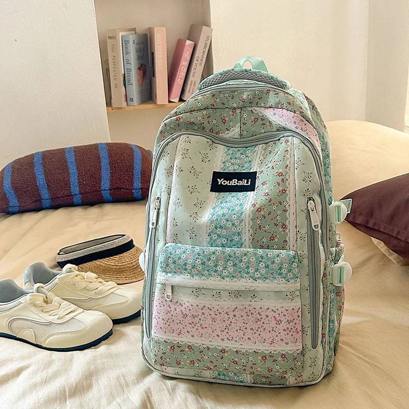 Blumenmuster Freizeit Rucksack Karnz