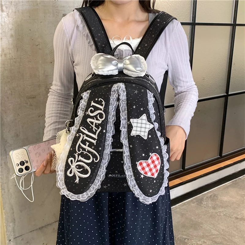 Besticketer Kaninchen-Themen Rucksack Karnz