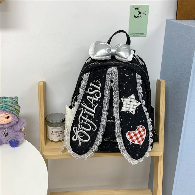 Besticketer Kaninchen-Themen Rucksack Karnz