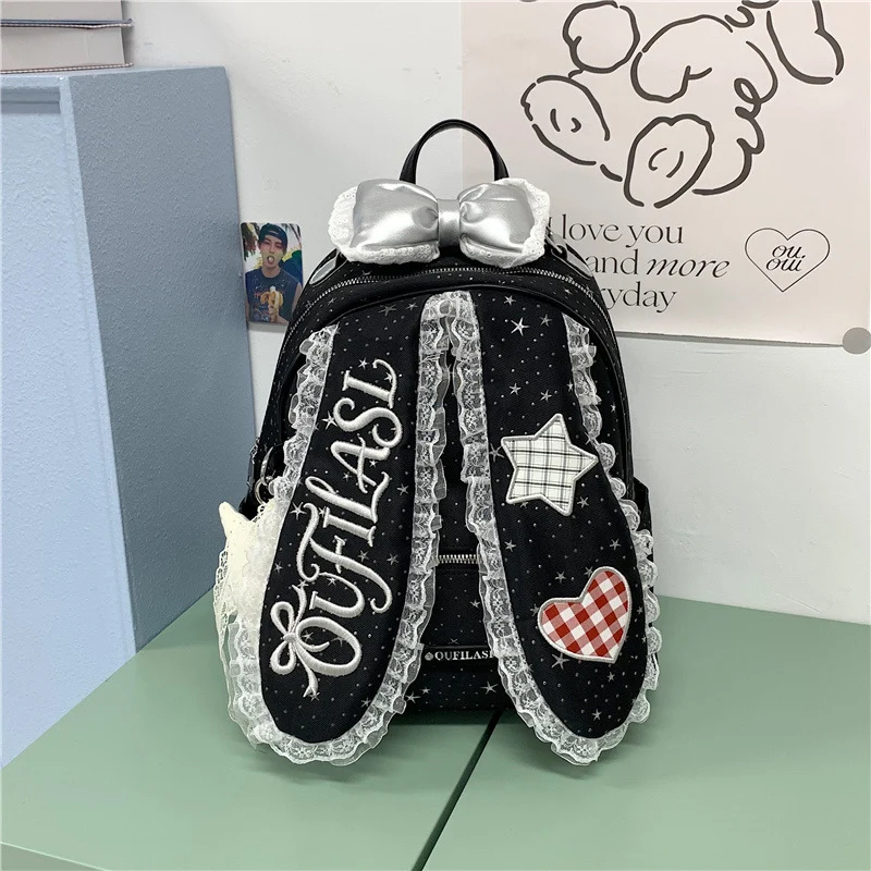 Besticketer Kaninchen-Themen Rucksack Karnz