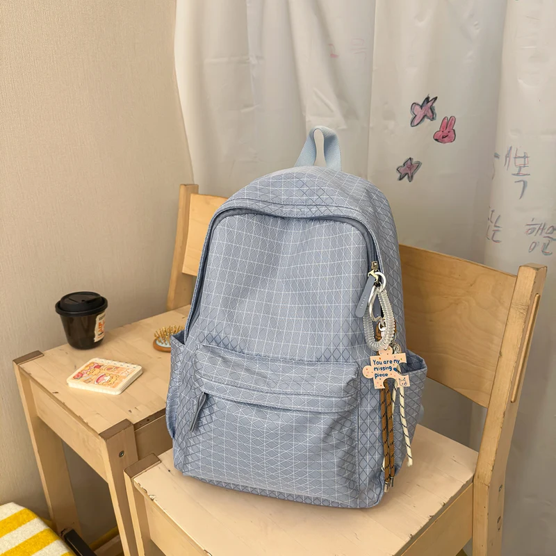 Casual Karierter Rucksack Karnz