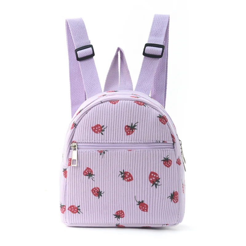 Mini-Rucksack im niedlichen Erdbeer-Design Skanto