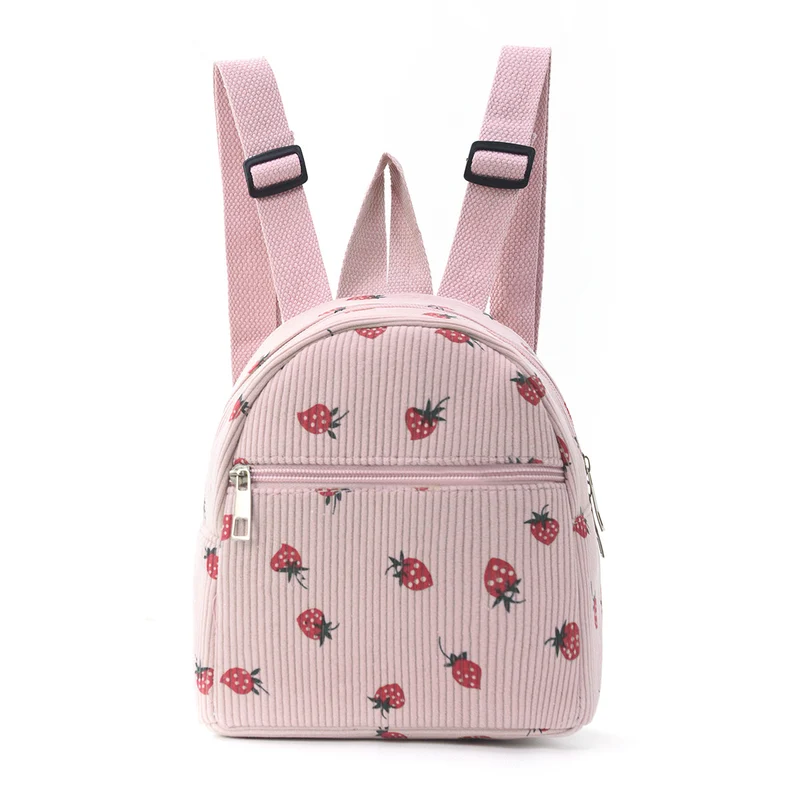 Mini-Rucksack im niedlichen Erdbeer-Design Skanto
