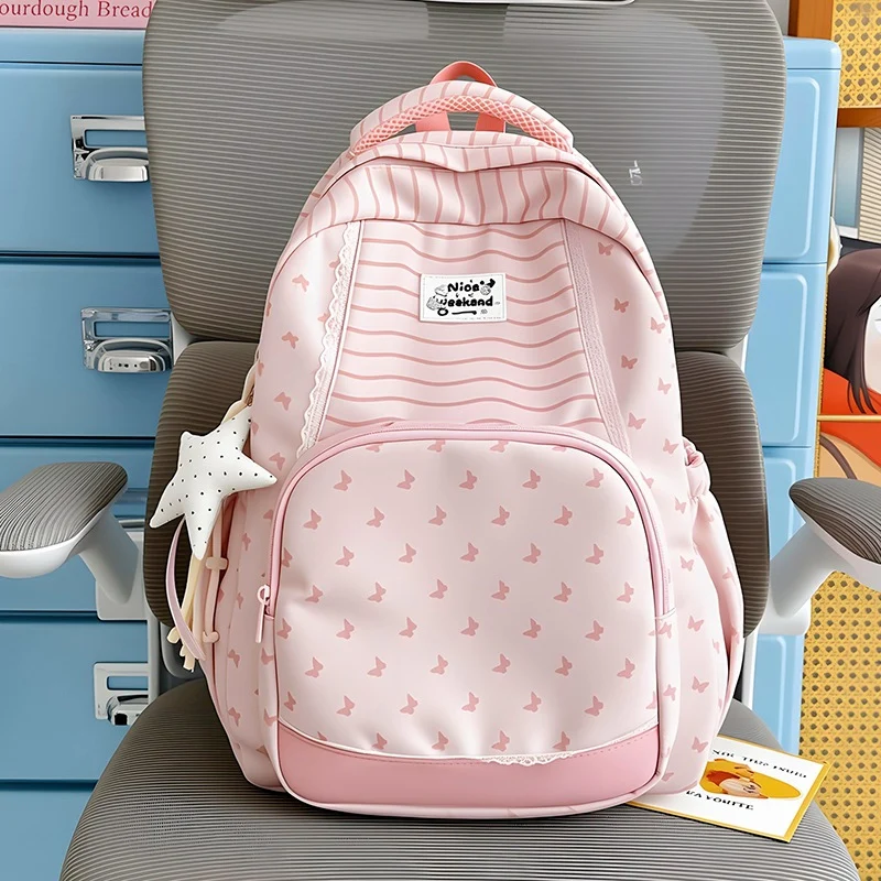 Verspielt Schmetterling-Themen Schulrucksack Karnz