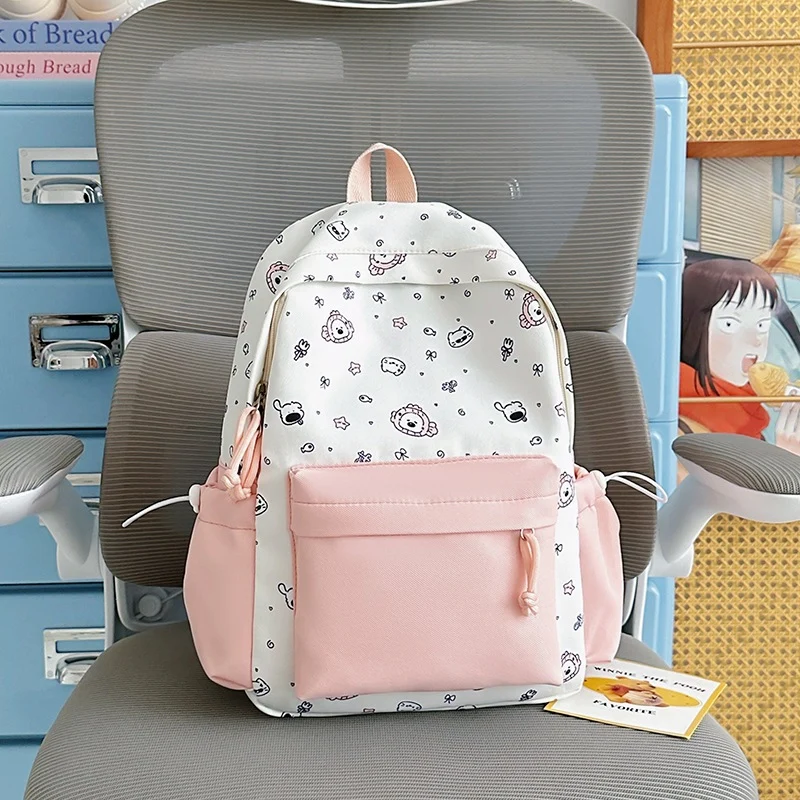 Verspielter Bunny Ohren Bedruckter Rucksack Karnz