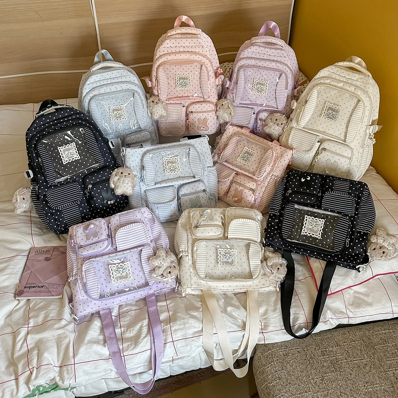 Verspielter Bunny Ohr Schulrucksack Karnz