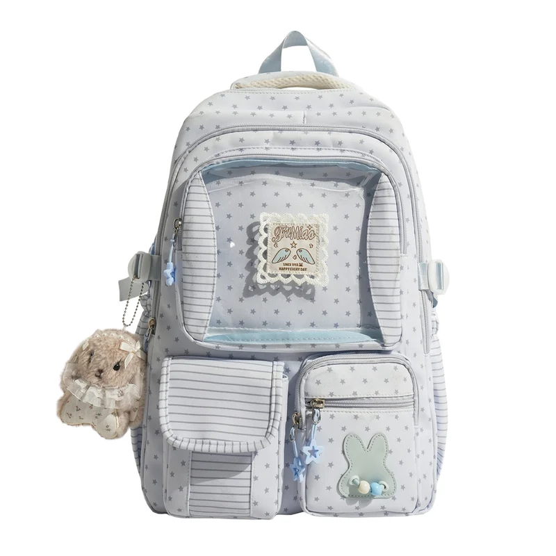 Verspielter Bunny Ohr Schulrucksack Karnz