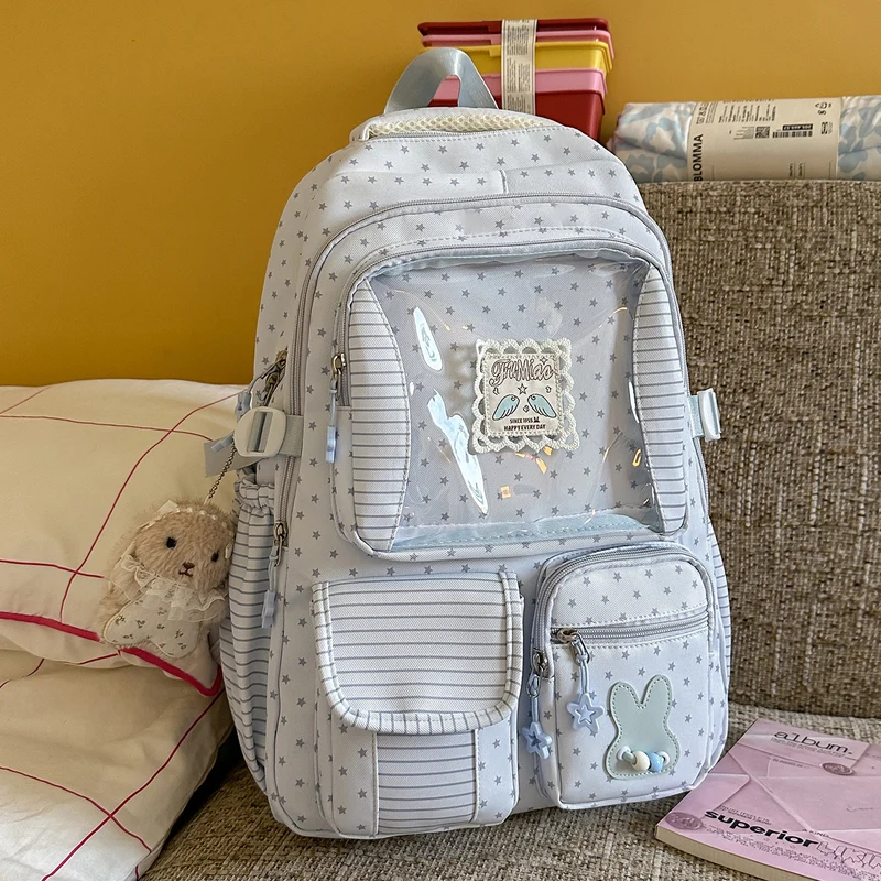 Verspielter Bunny Ohr Schulrucksack Karnz