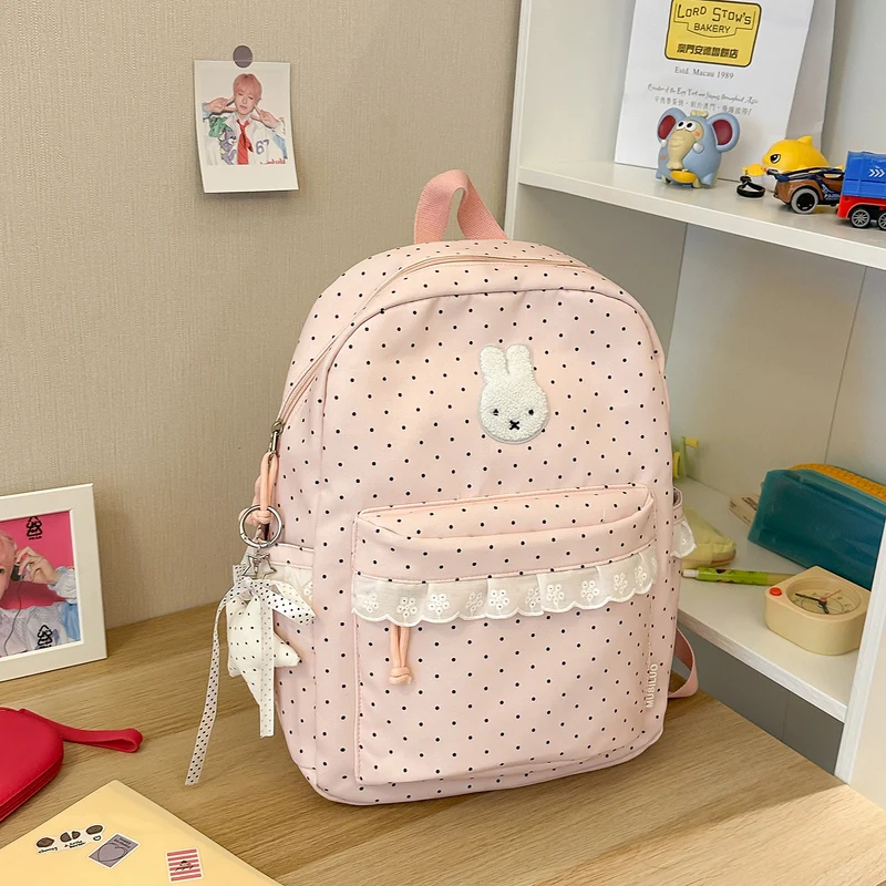 Verspielt Bunny-Ohren Bedruckter Rucksack Karnz