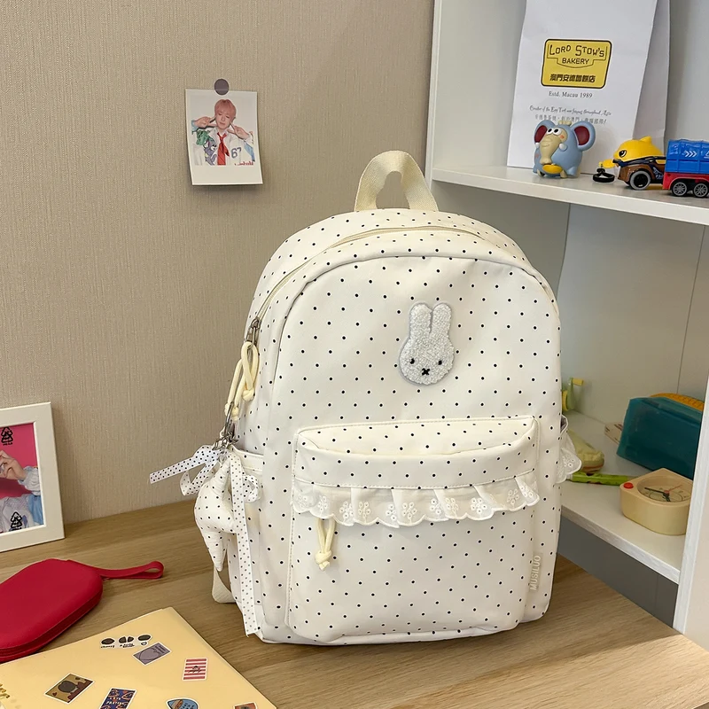 Verspielt Bunny-Ohren Bedruckter Rucksack Karnz