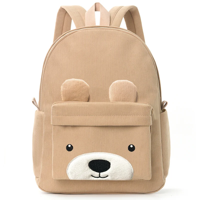 Kinderrucksack mit verspieltem Bärenmotiv Skanto