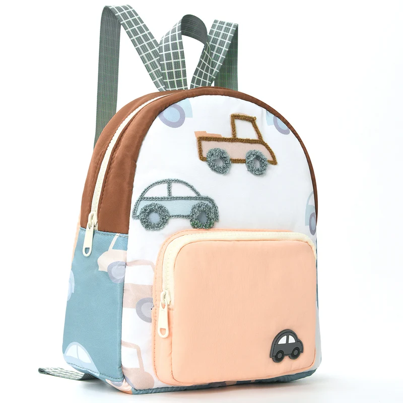 Kinderrucksack mit Fahrzeugmotiv Skanto