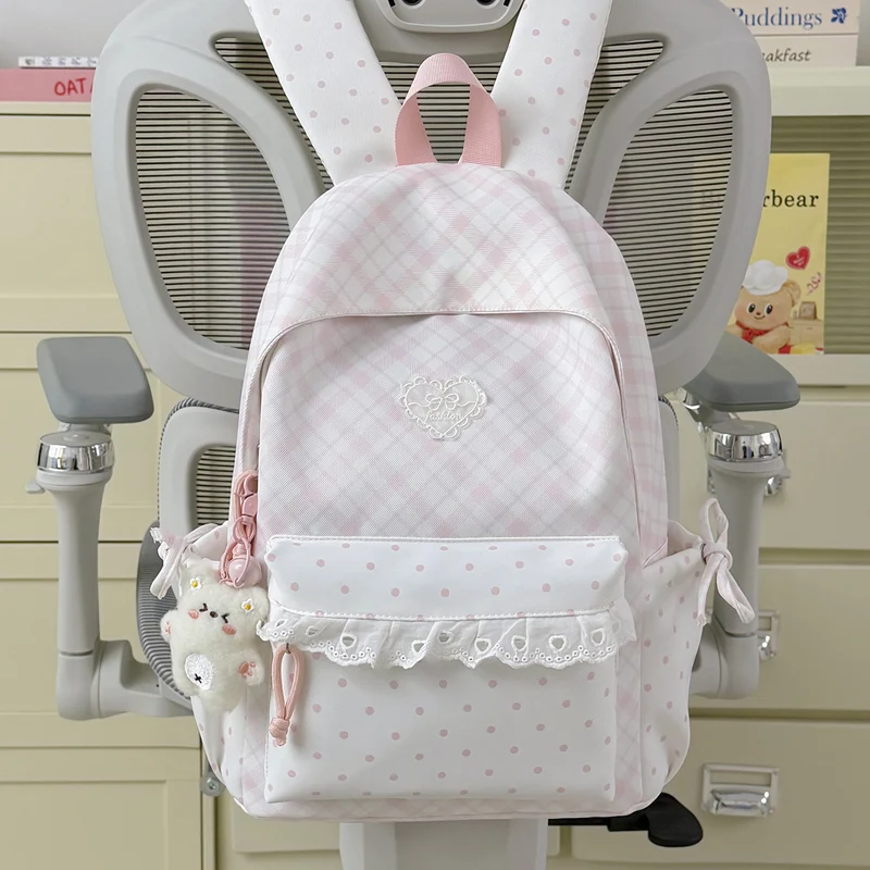 Verspielter Hasenohren-Design Rucksack Karnz