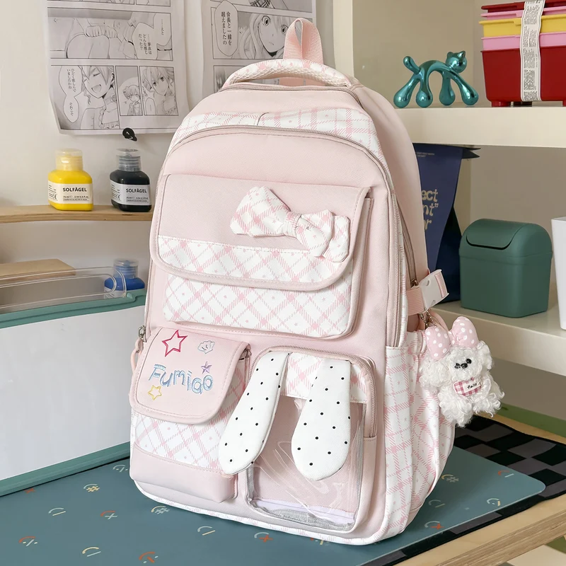 Verspielter Bunny Ear Rucksack Karnz