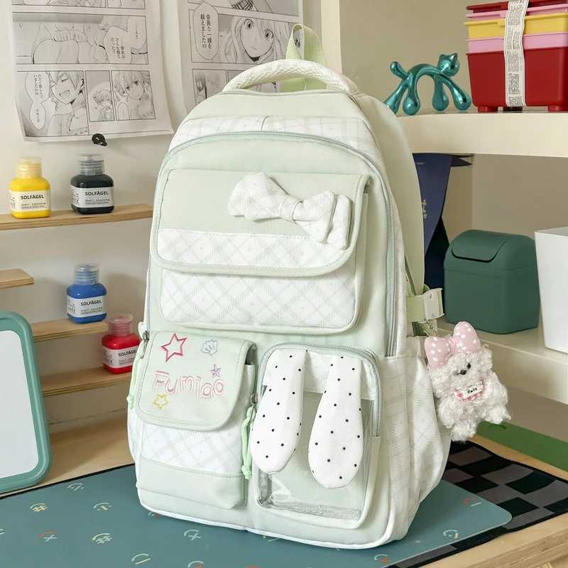 Verspielter Bunny Ear Rucksack Karnz