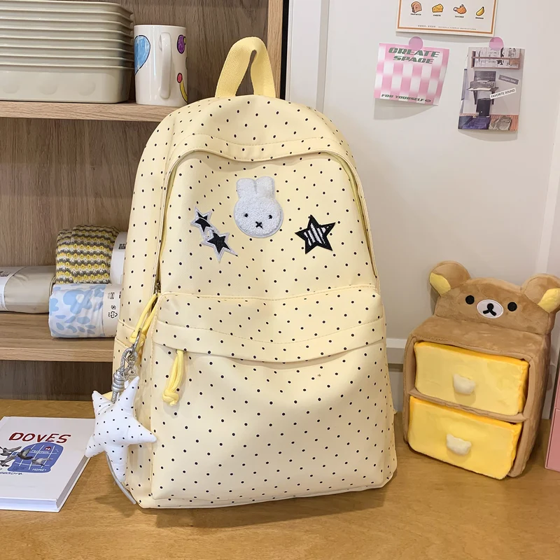 Verspielt Bunny und Sternen-Themen Rucksack Karnz