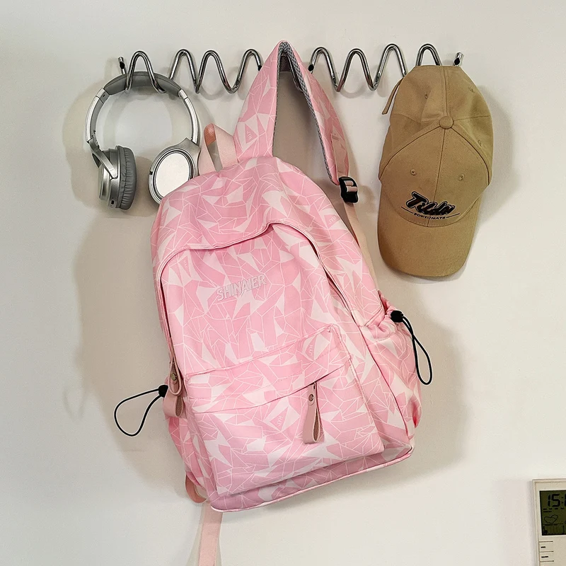 Geometrisches Muster Lässiger Rucksack Karnz