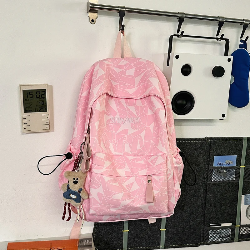 Geometrisches Muster Lässiger Rucksack Karnz