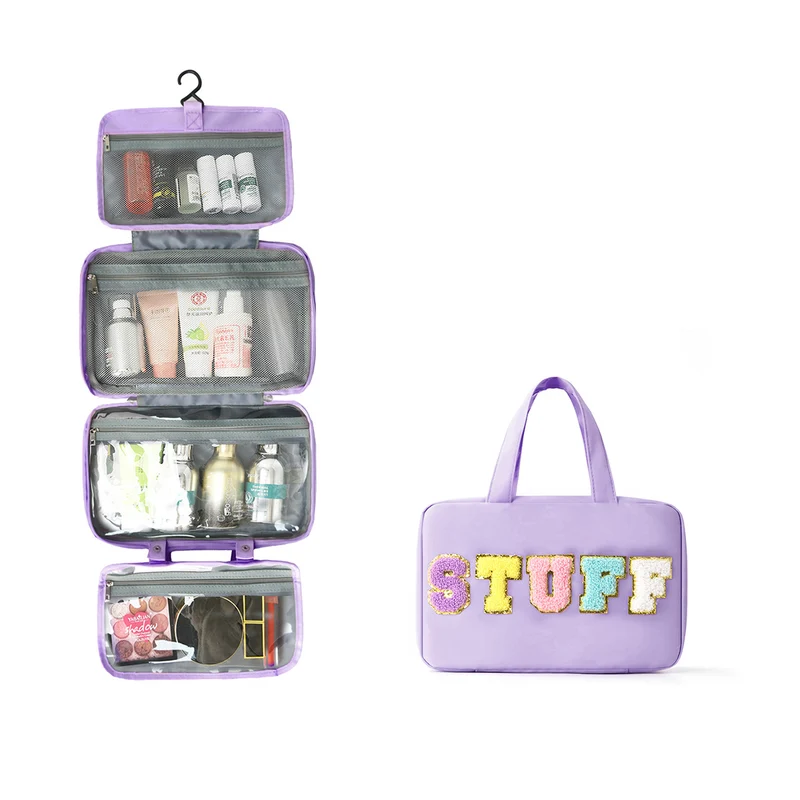 Multifunktionale Kosmetik-Organizer-Tasche mit Hängefunktion Skanto