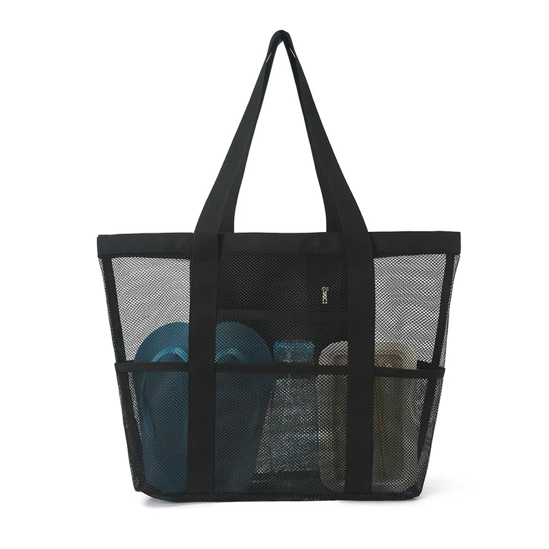 Geräumige Netz-Strandtasche Skanto