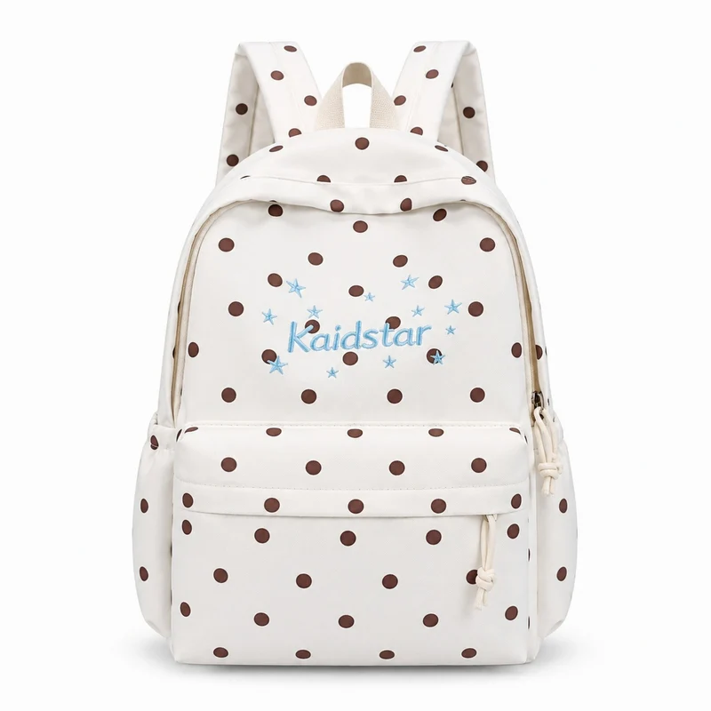Niedlicher Rucksack mit gepunktetem Muster Karnz