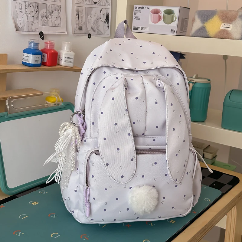 Süßer Rucksack mit Hasenohren Thema Karnz