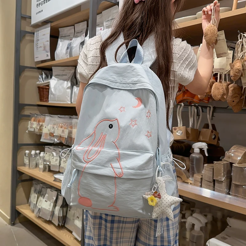 Adorable Cartoon Bunny-Designed Rucksack Karnz