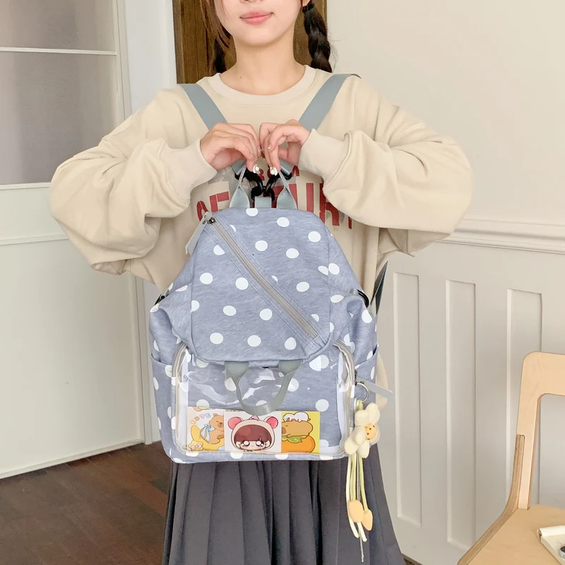 Süß gemusterter lässiger Rucksack Karnz