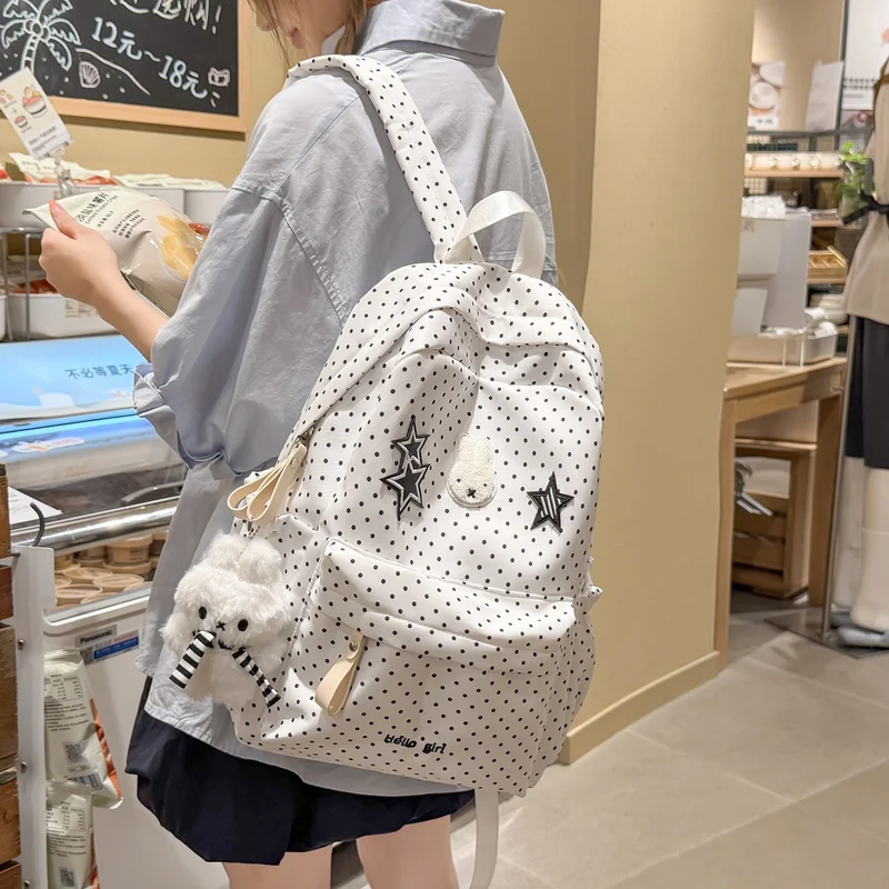 Fun-Themen-Polka-Dot-Rucksack Karnz