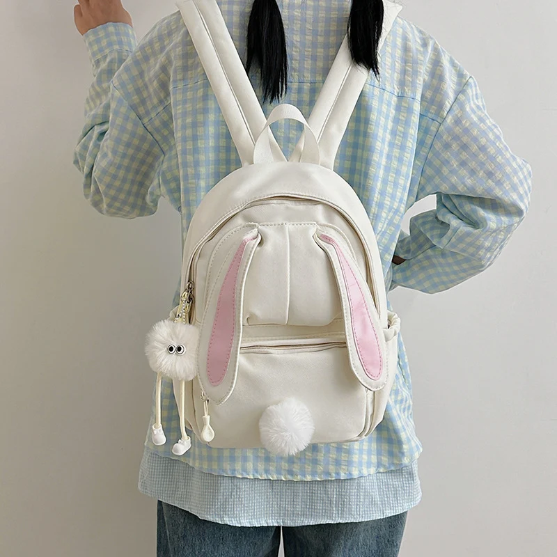 Süßer Mini-Rucksack mit Hasenohren Karnz