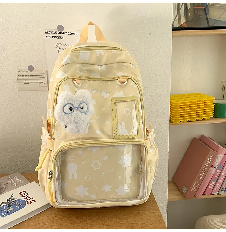 Süßer illustrierter Charakter-Rucksack Karnz 1791205084