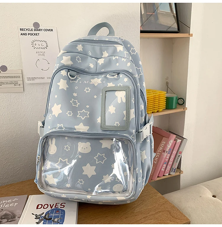 Süßer illustrierter Charakter-Rucksack Karnz 1791205084