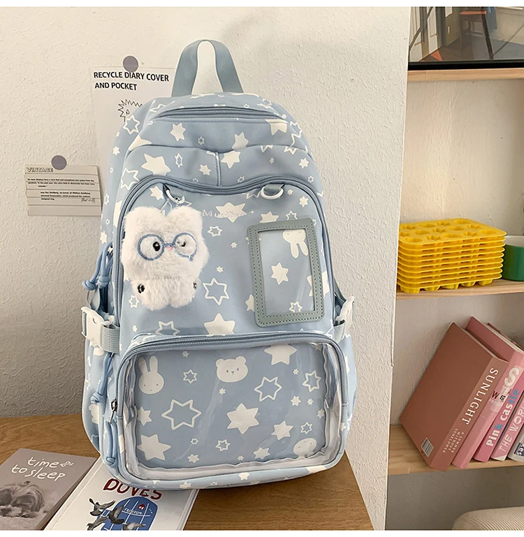 Süßer illustrierter Charakter-Rucksack Karnz 1791205084