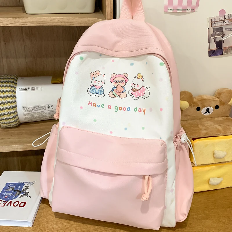 Süßer illustrierten Tier-Themen Rucksack Karnz