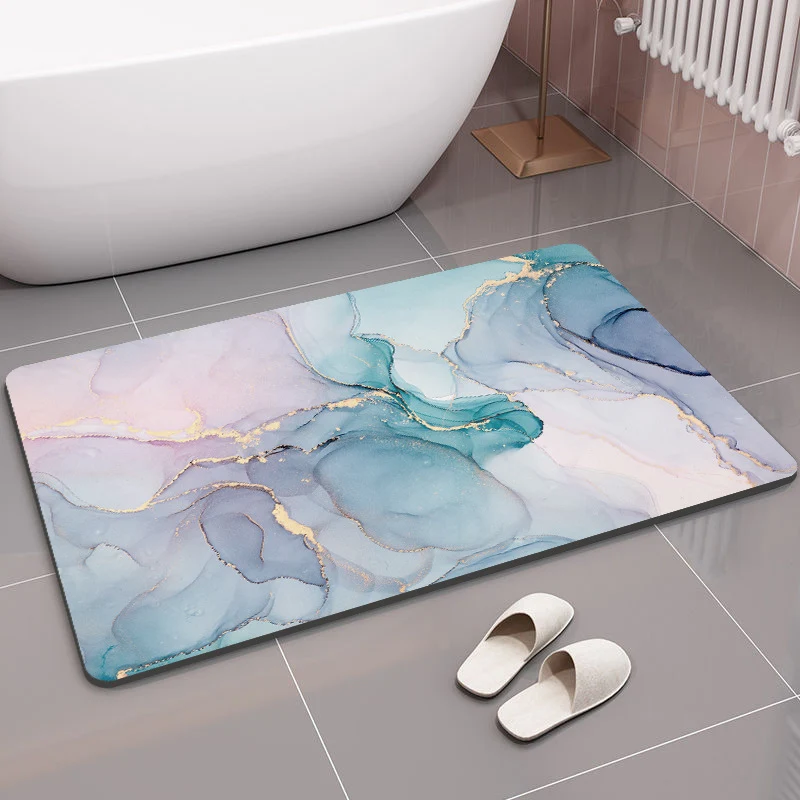 Badematte für Badezimmer Boden Dekor