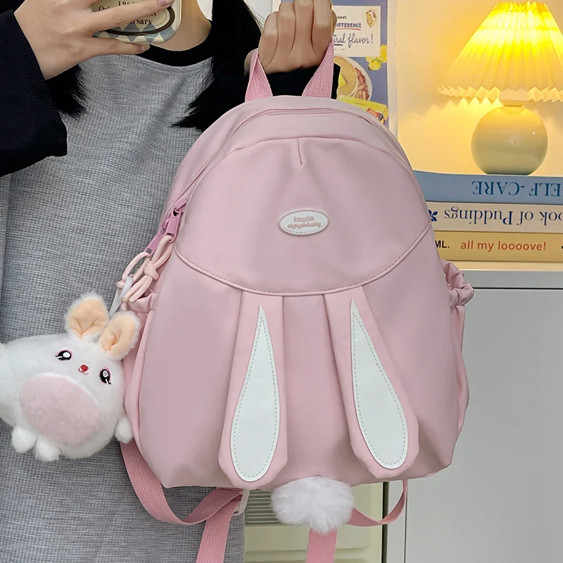 Süßer Bunny-Ohren Freizeit Rucksack Karnz