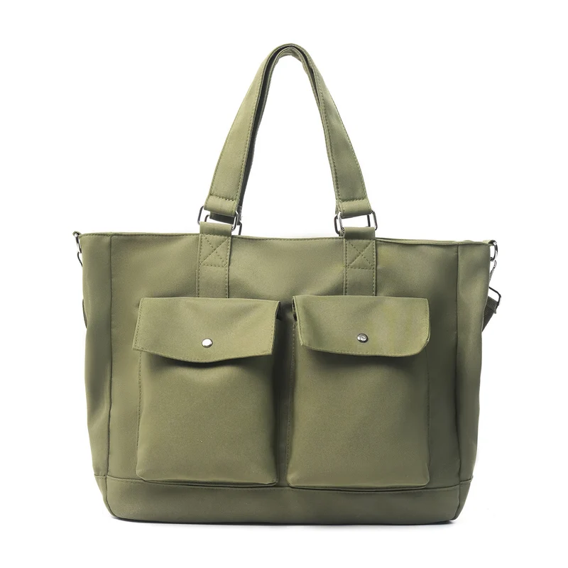 Vielseitige Stofftasche mit praktischen Außentaschen Skanto