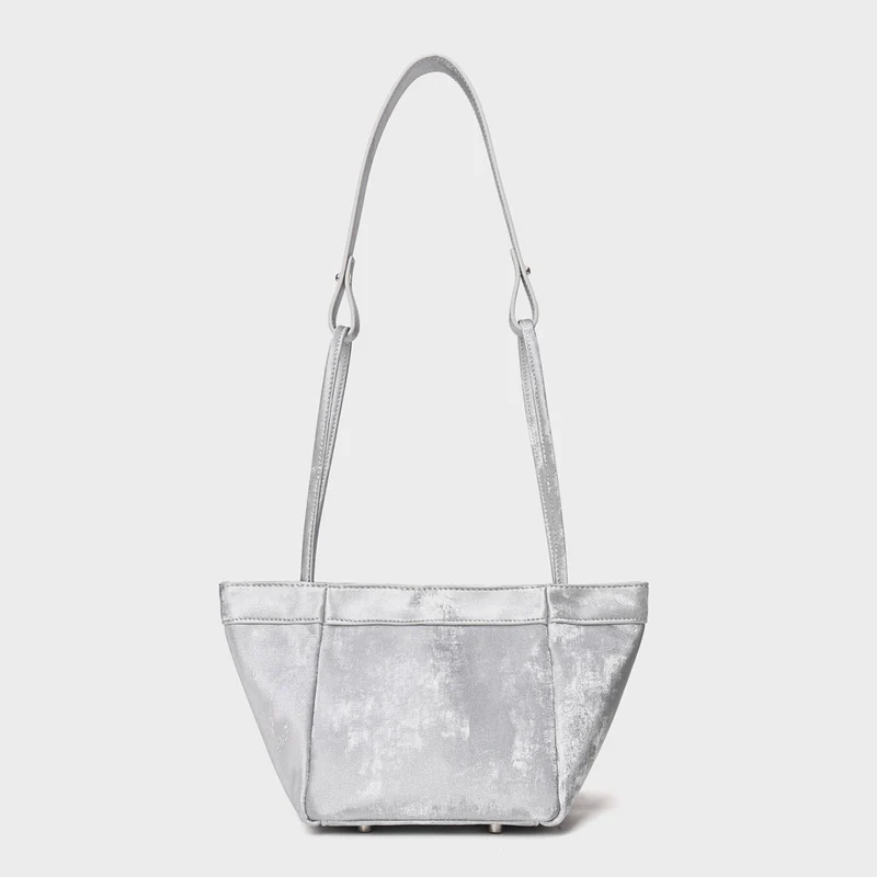 Samt Drawstring Eimer Tasche mit verstellbarem Riemen