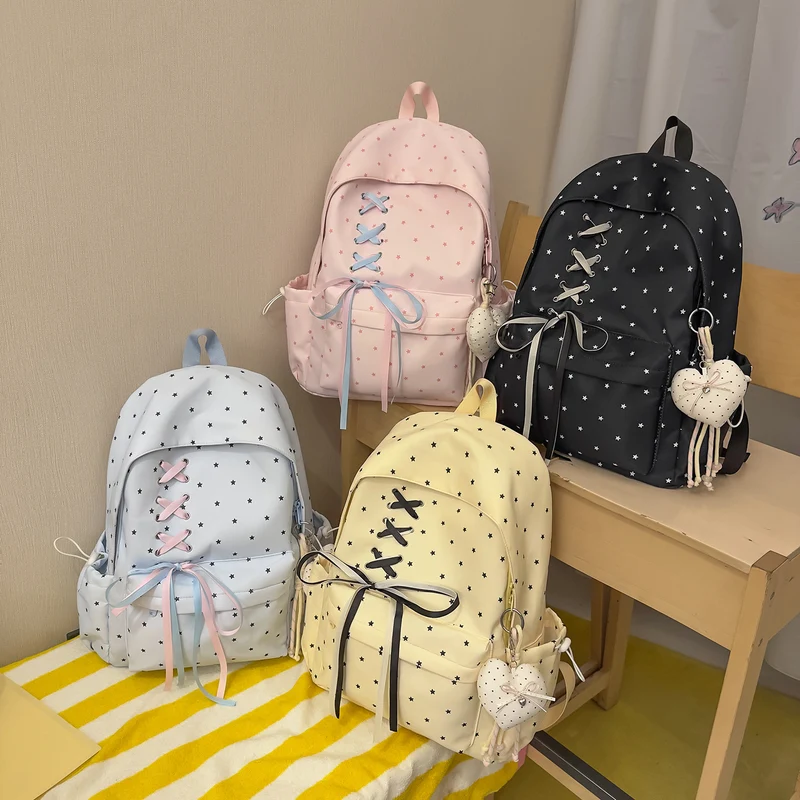 Charmante Stern-Beschmückte Rucksack Karnz