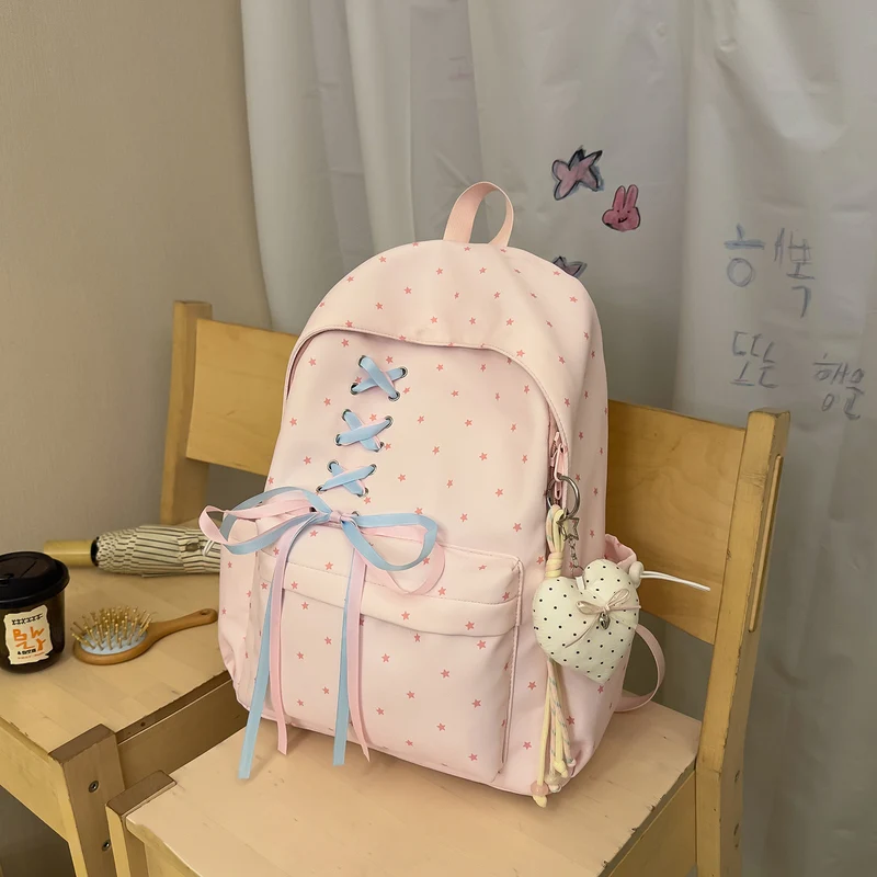 Charmante Stern-Beschmückte Rucksack Karnz