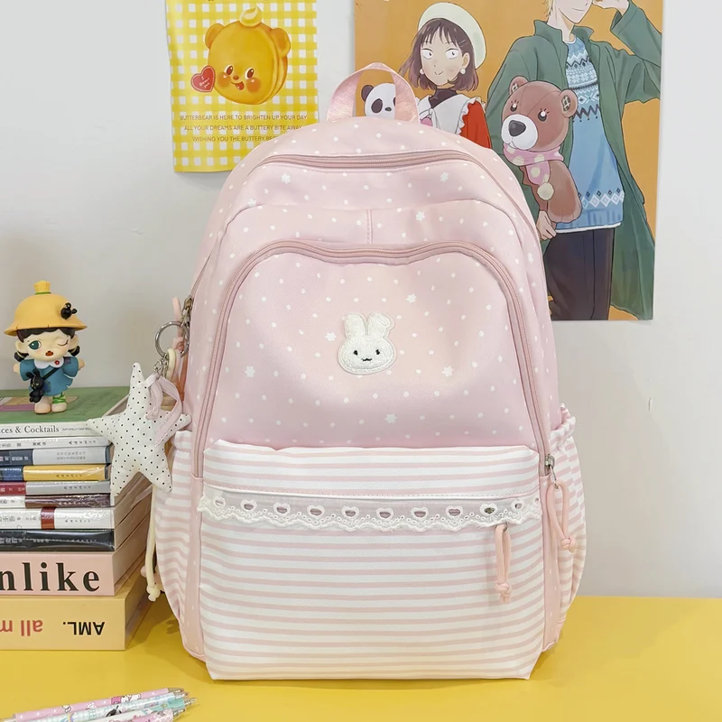 Süßer Dekorativer Rucksack mit Hasenohren-Design Karnz