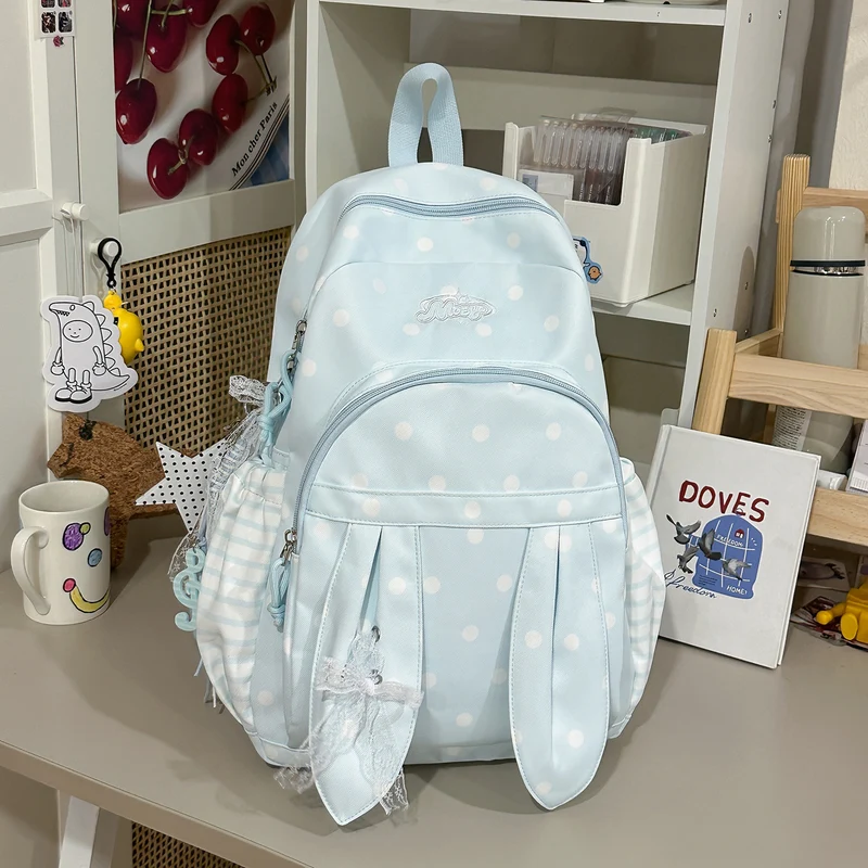 Charmante Hasenohren-Design Rucksack Karnz