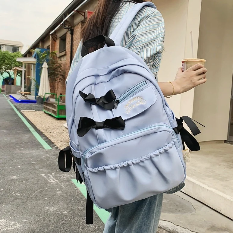 Charmantes Bogen-Applikation Freizeit-Rucksack Karnz