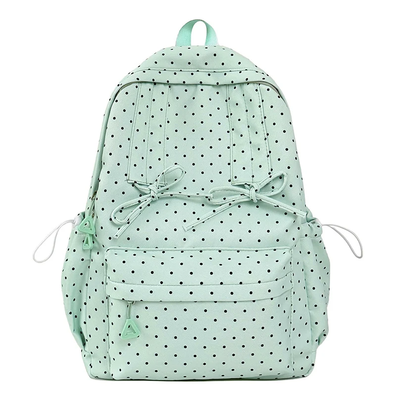 Stylische gepunktete Schultasche Karnz