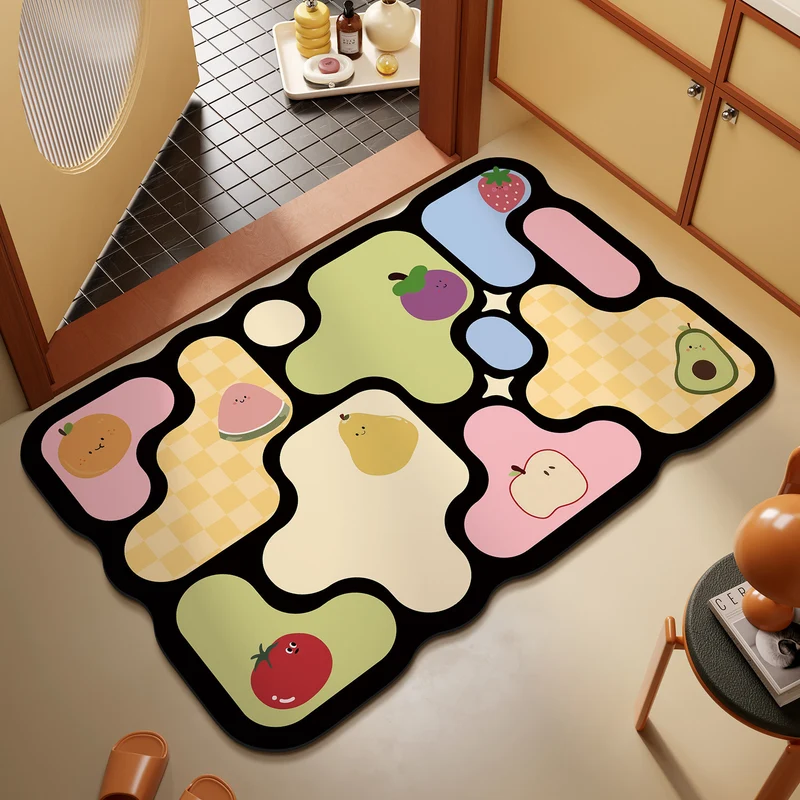 Verspielte Puzzle-Themen-Bereichsmatte